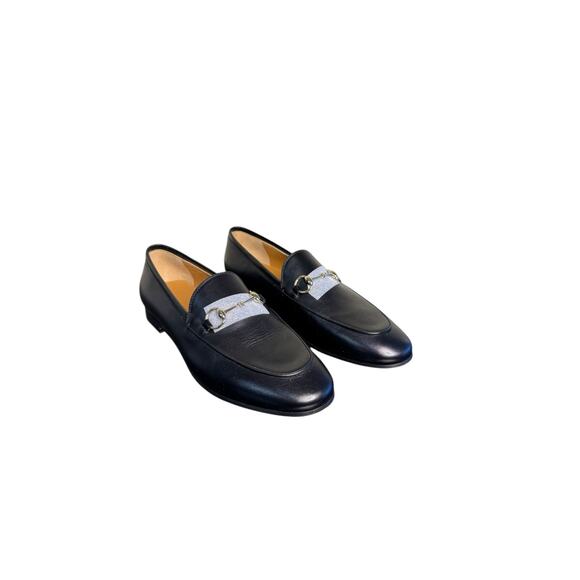 Gucci NIB Real Betis Glamour Loafers in Black Size 39 - Picture 9 of 12